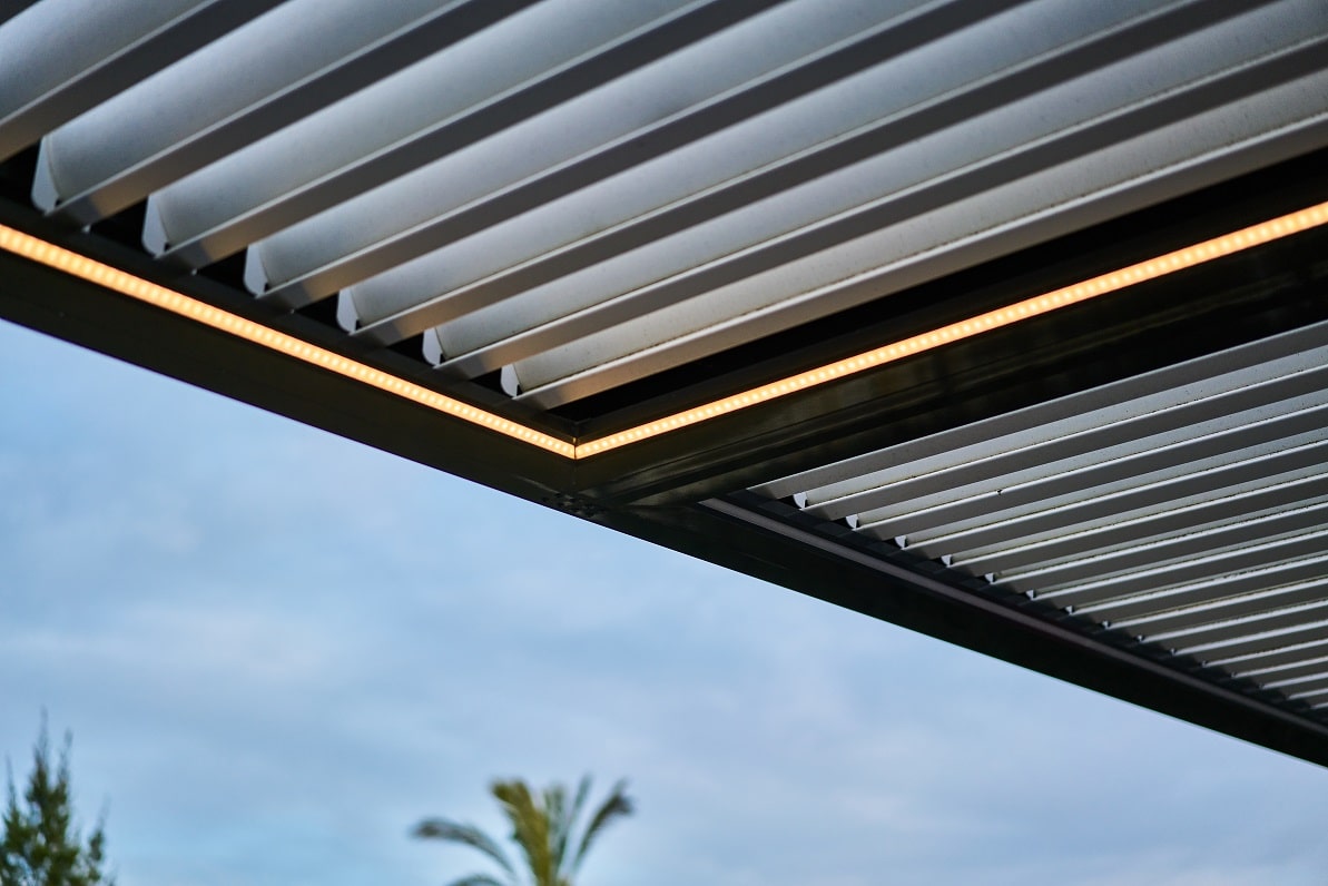 pergola bioclimatica orientable