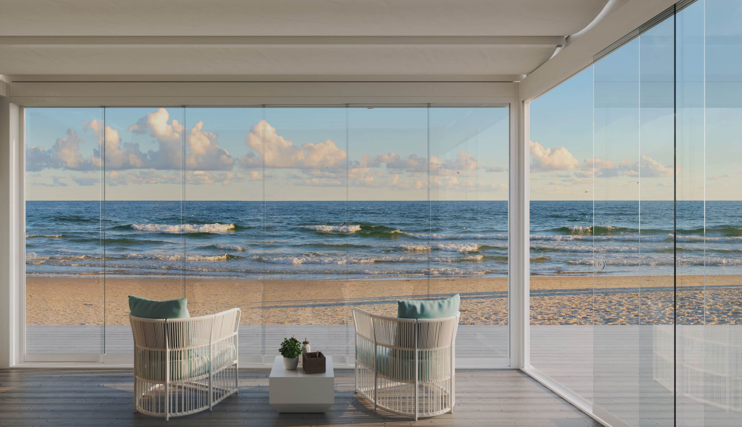 cortinas de cristal exterior