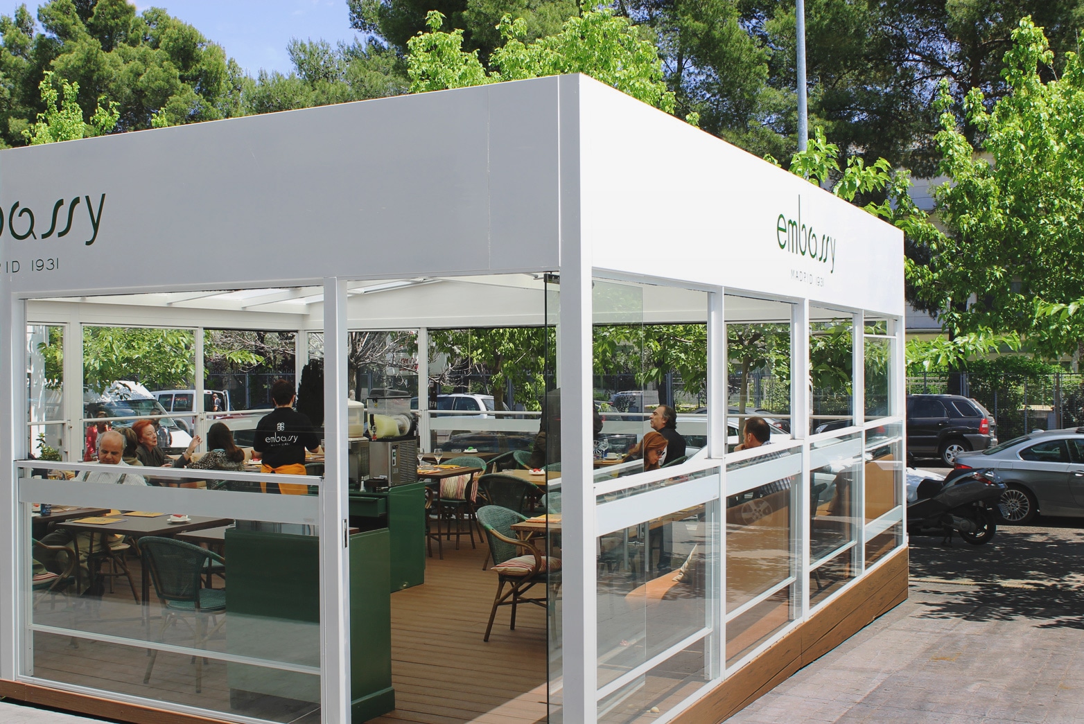  mampara de cristal hosteleria 