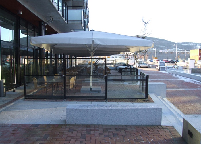 paraviento extensible bar