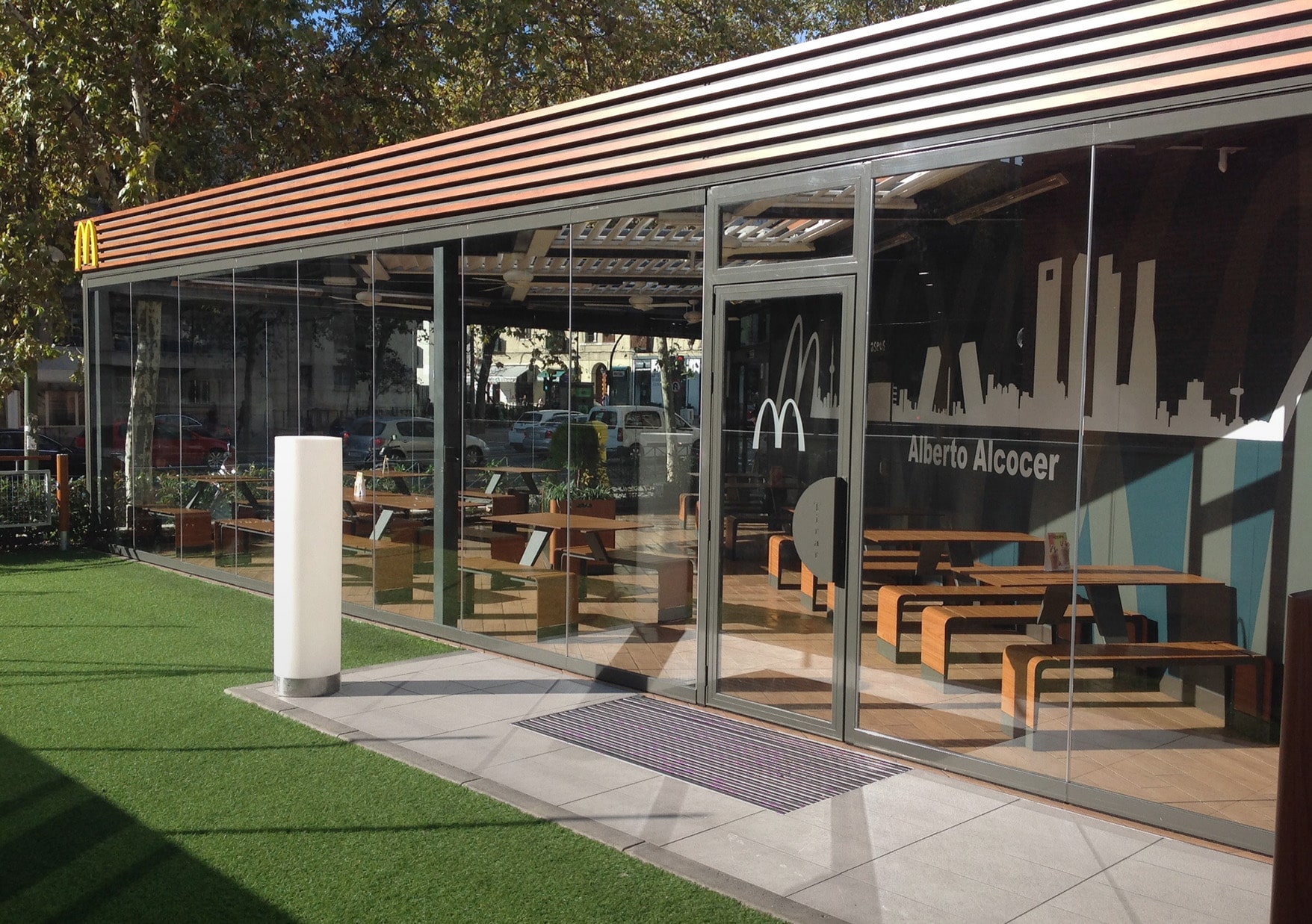  cortina cristal sin guia inferior 