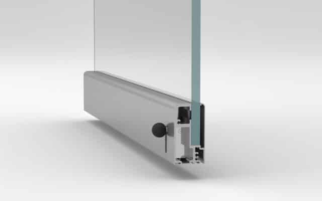 pestillo de seguridad para cortina cristal