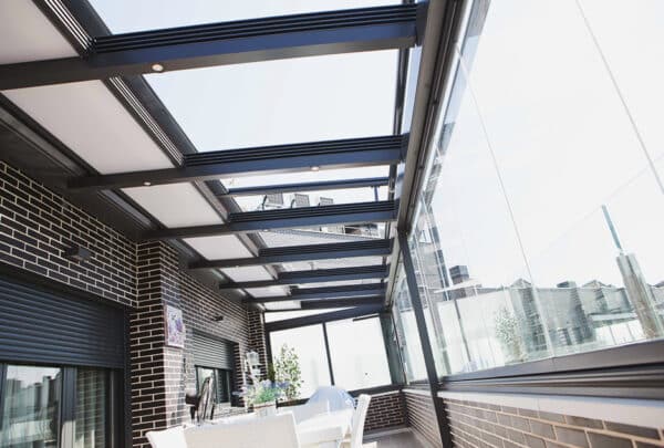 techo movil retractil atico