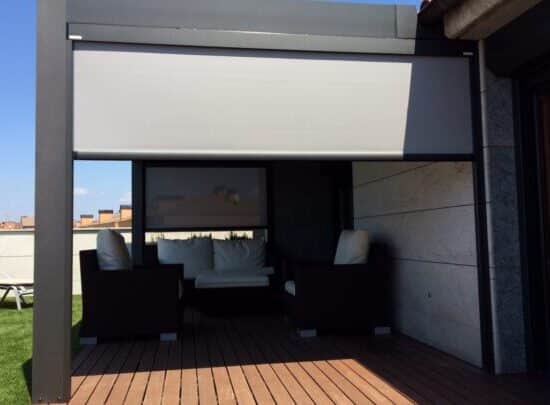 pergola bioclimatica toldo