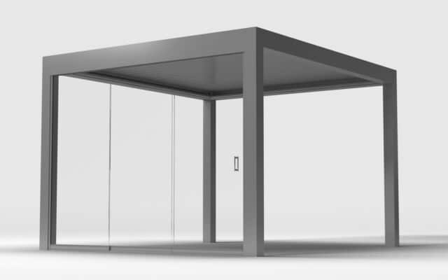 jardín de invierno pergola bioclimatica