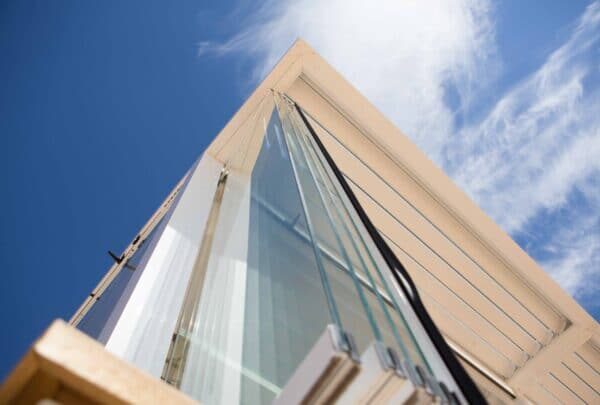 peso superior cortina cristal