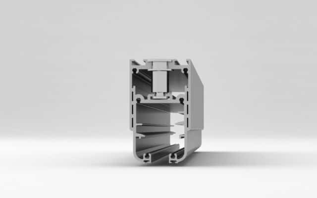 compensación de altura para cortina cristal