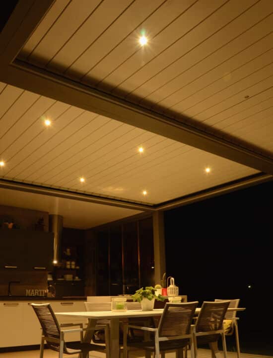 Spotlight LED pergola bioclimatica