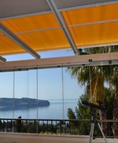 techo cristal toldo veranda