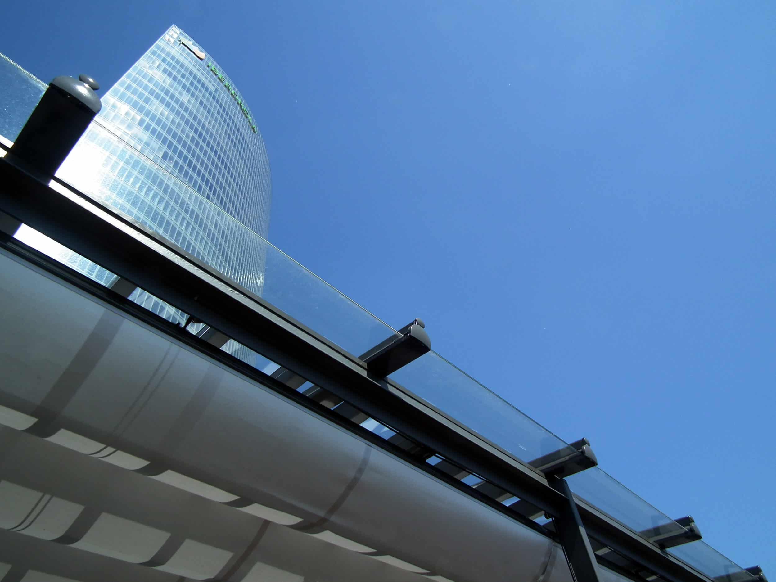 terraza techo fijo toldo