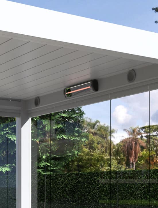 calefaccion en techo kauma para terrazas