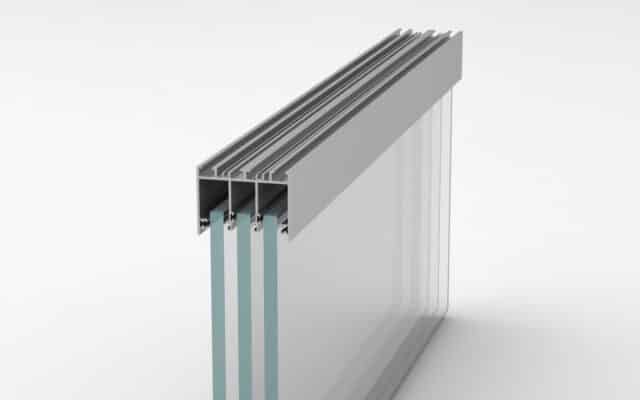 compensación de altura para cortina de cristal