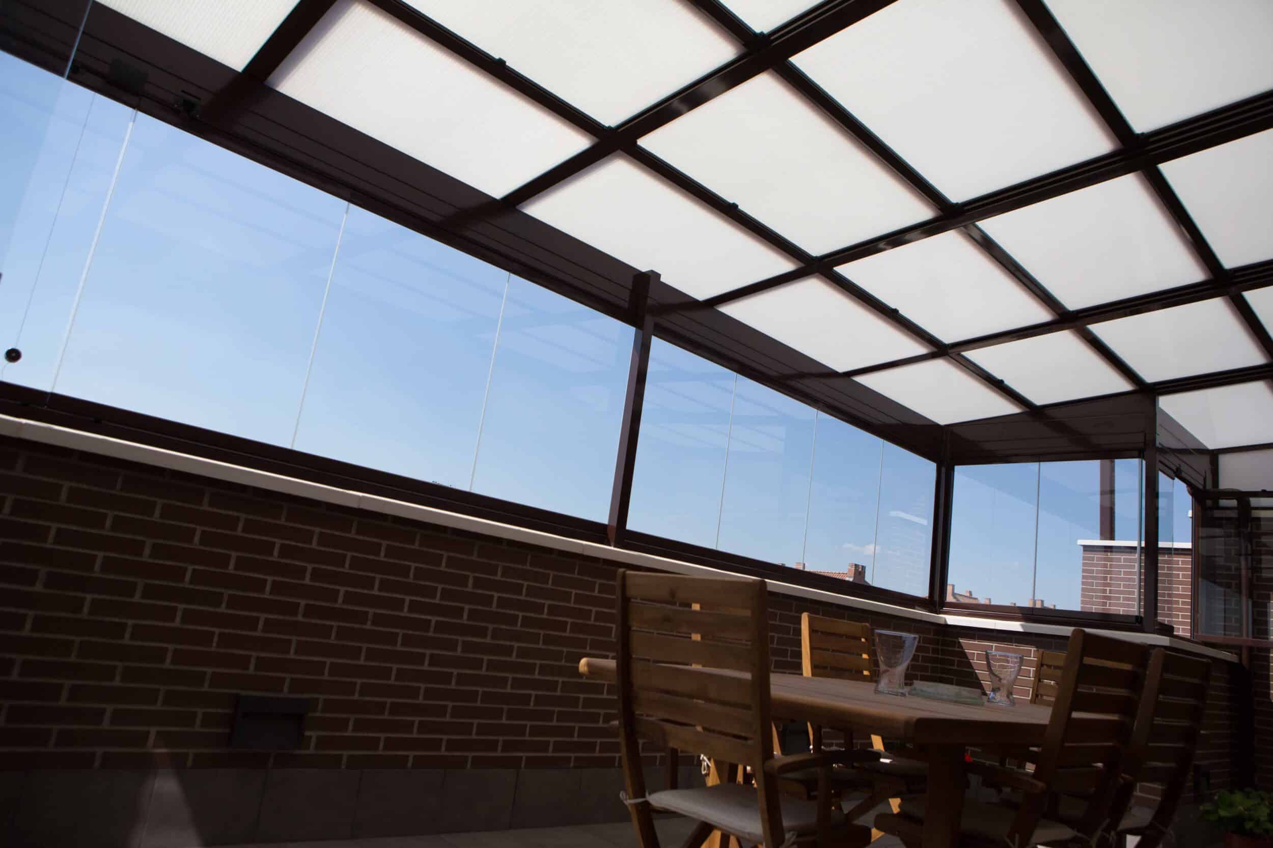 techo movil retractil atico