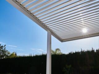 pergola bioclimática terraza