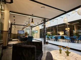 glass curtain cerramiento