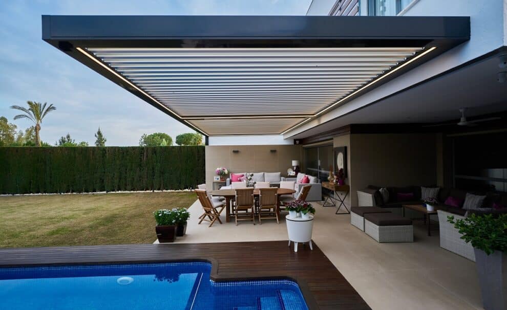 pergola bioclimática