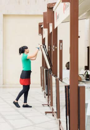 paraviento plegable bar