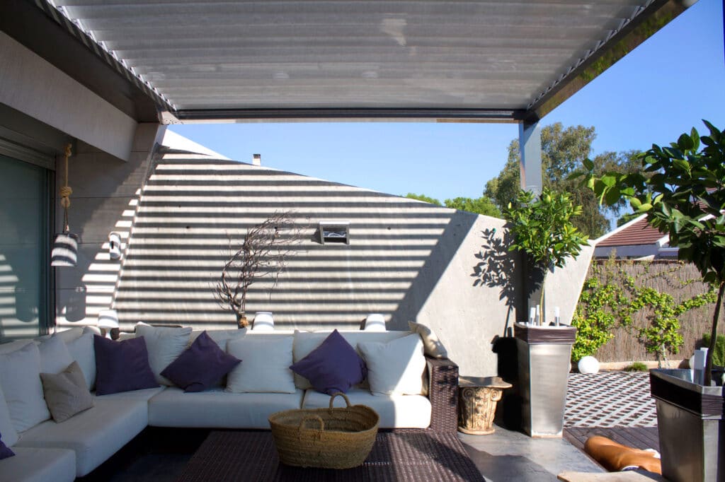 techo bioclimatico kauma