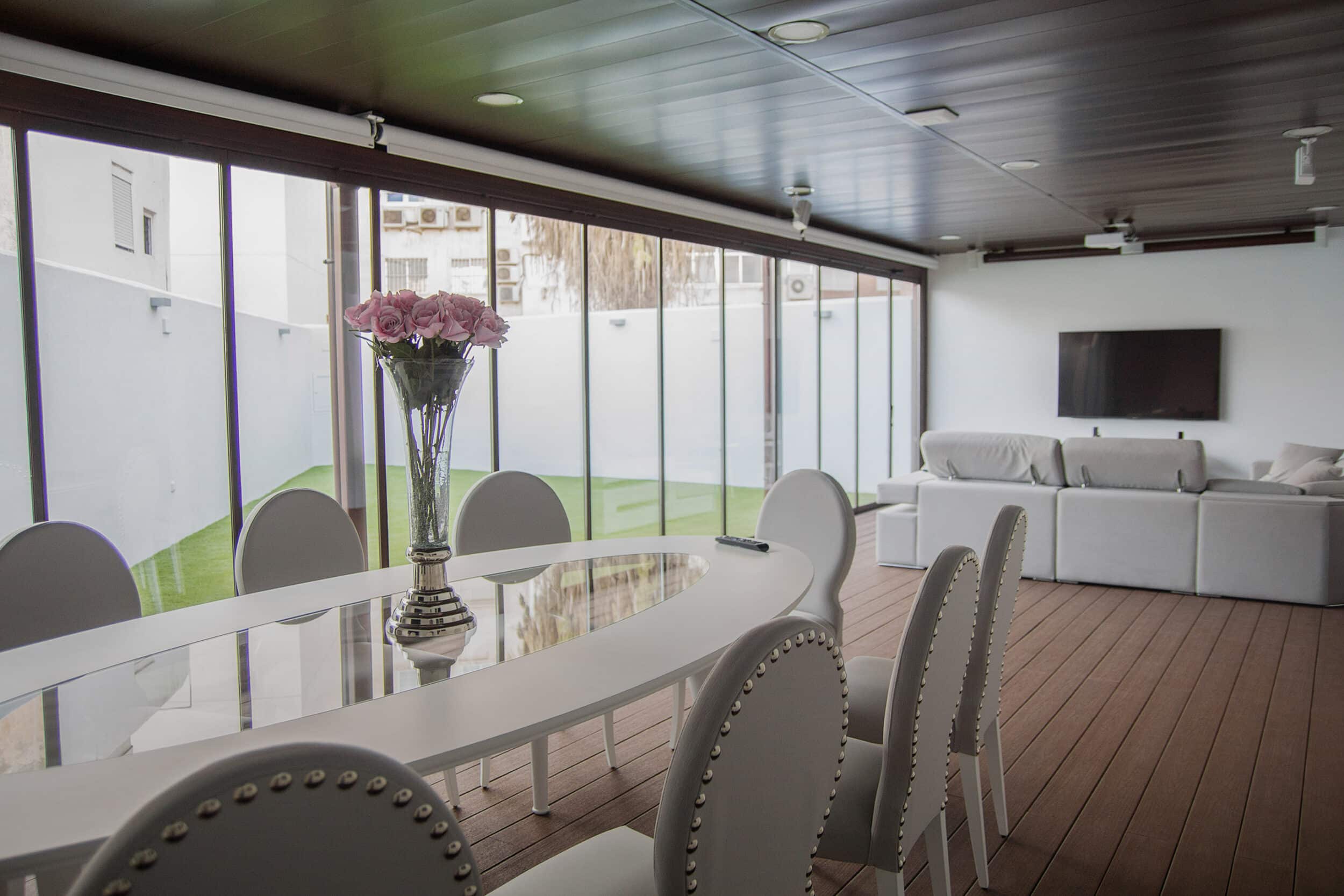  cortina de cristal con aislamiento termico 