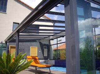 cortina de cristal con aislamiento termico