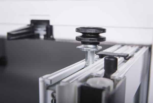 cortina de cristal con aislamiento termico