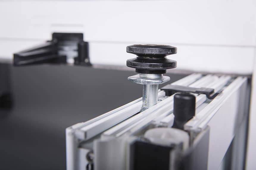 cortina de cristal con aislamiento termico