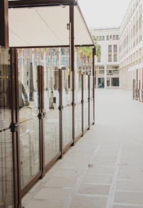 paraviento plegable bar