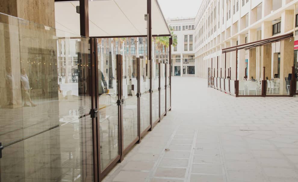 paraviento plegable bar