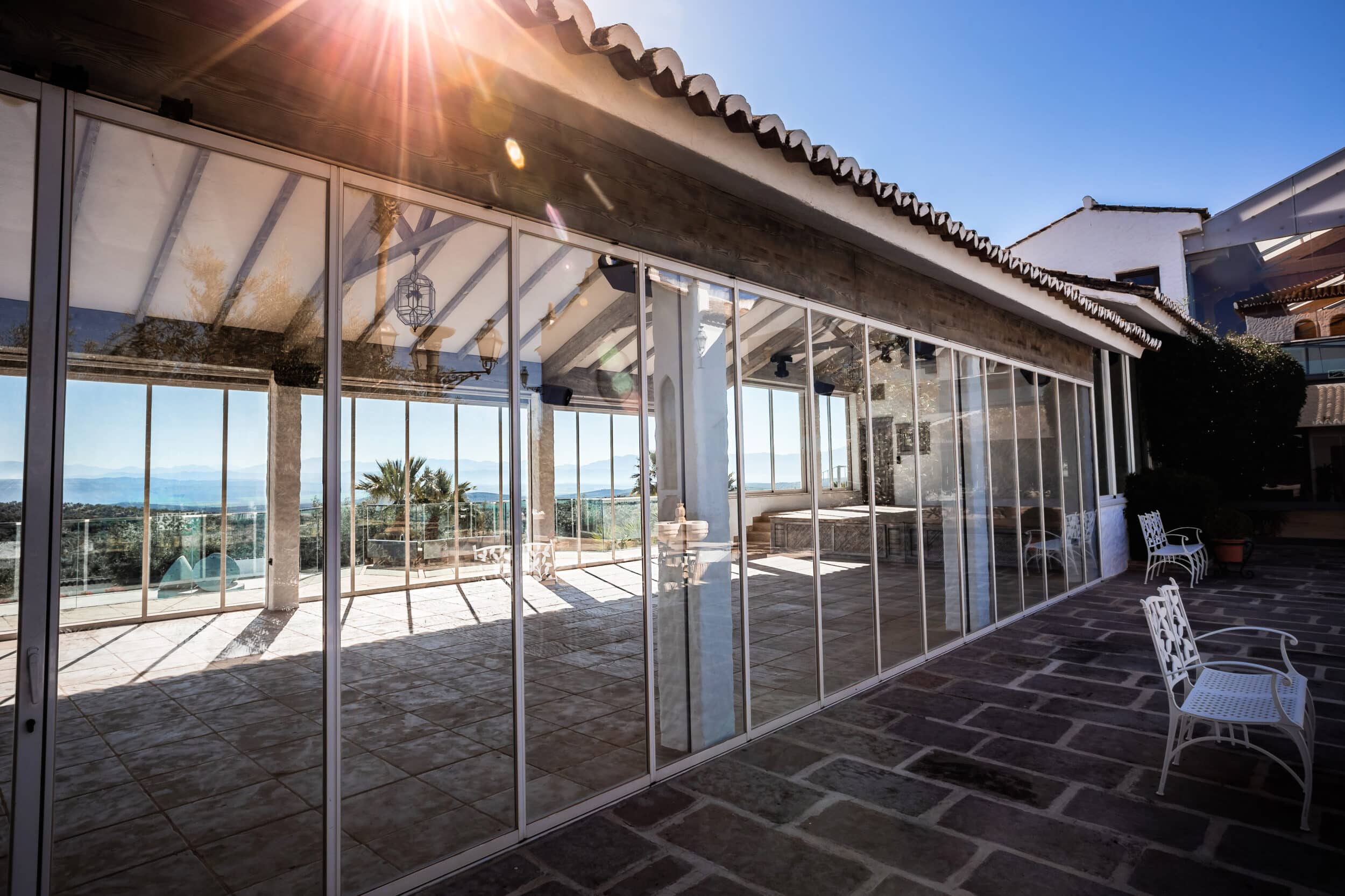  cortina de cristal con aislamiento termico 