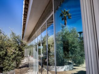 cortina de cristal con aislamiento termico