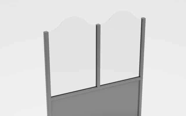 paravientos de cristal