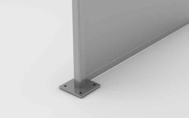 fijadores al suelo mamparas paravientos