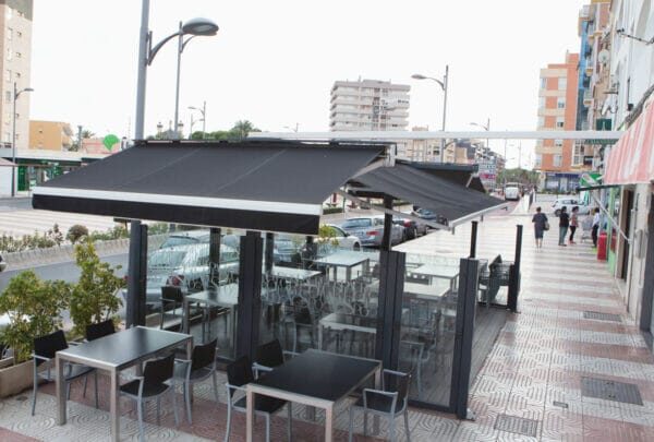 brise-vent repliable