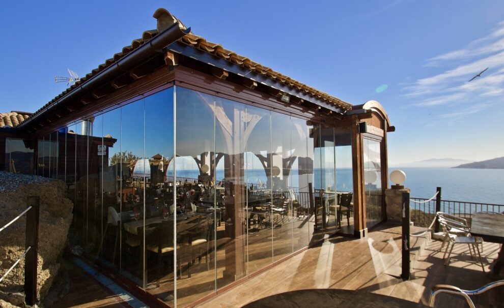 cristaleras en asador el castillo kauma