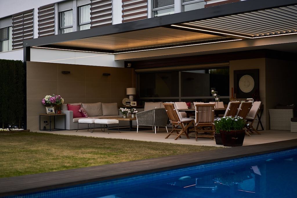 plantas y flores terraza