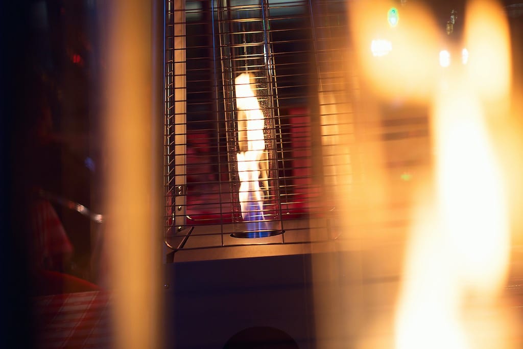 sistema calefaccion terraza