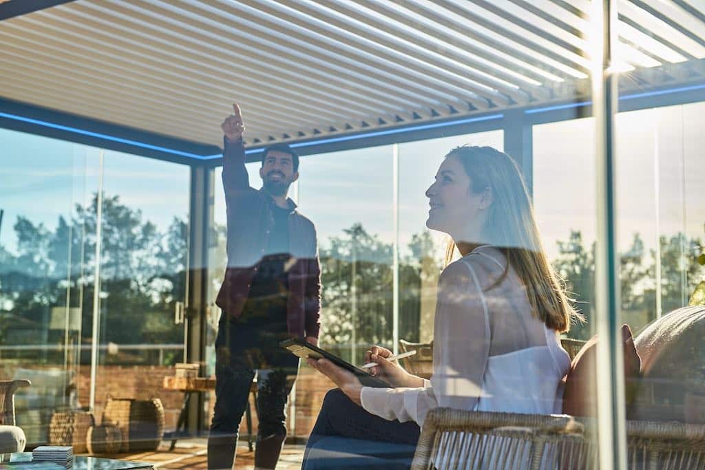 casa inteligente pergolas bioclimaticas