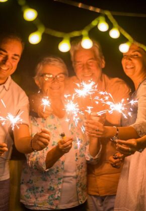 decoracion navidad jardin