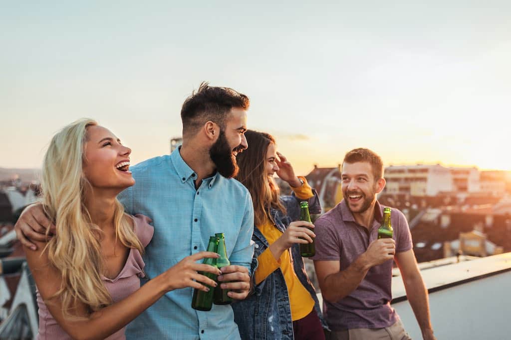 fiesta fin de verano en casa