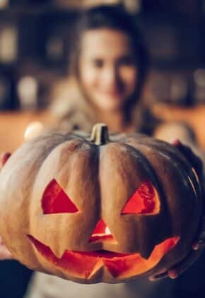 decoracion halloween terraza