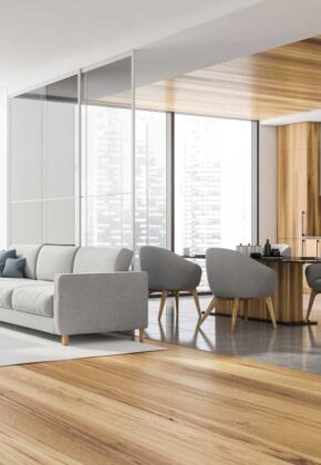 separar cocina de salon